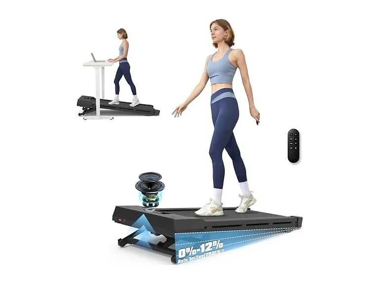 Walking Pad Treadmill 450 lb Capacity, Auto