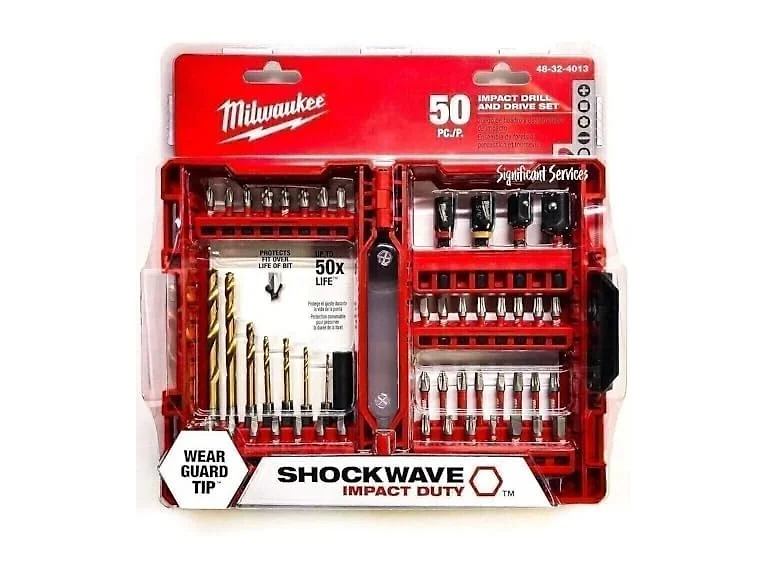 Milwaukee 48-32-4013 Bit Driver Impact Set 50pc