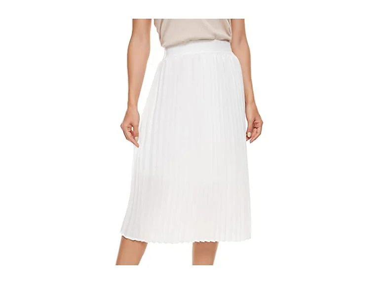 Teerfu Women (6-8) Pleated Midi Skirt