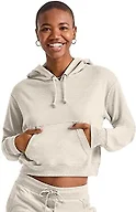 Originals Pullover Cropped Hoodie, French Terry Hooded Sweatshirt
