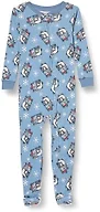 Amazon Essentials Baby Unisex Disney Star Wars Marvel Footed Sleepers, Nightmare Santa Jack, 2T
