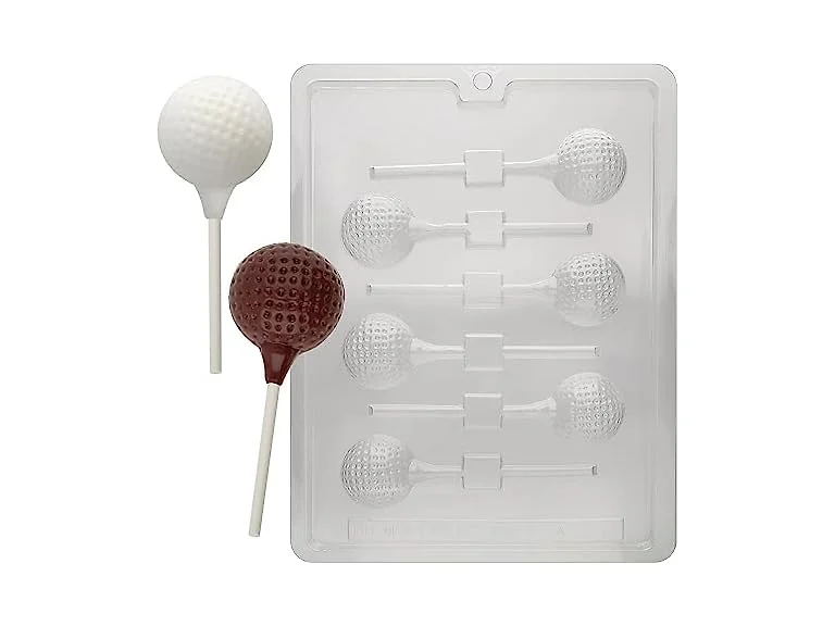 Cybrtrayd Golf Ball Lolly Chocolate Mold